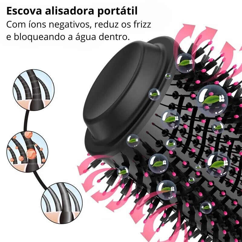 Escova Alisadora Portátil Super Power 2