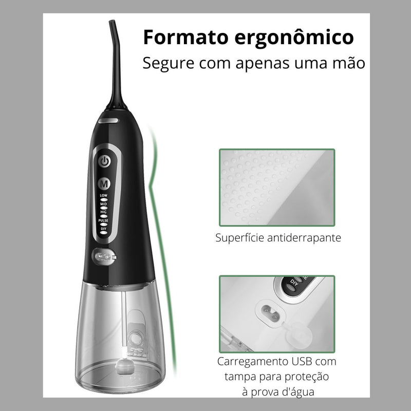 Escova de Dente Elétrica - JETFLOSS Ultra