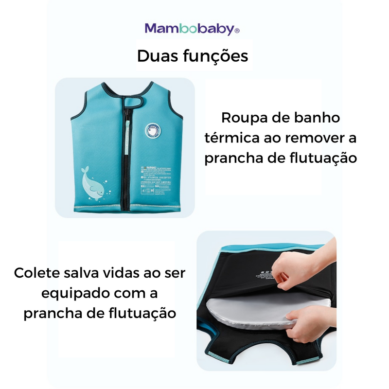 Colete Salva Vidas Infantil 5 CompreBemFacil.com  