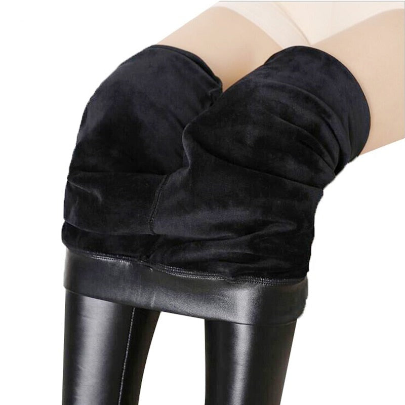 Calça De Couro Feminina Calça De Couro Feminina CompreBemFacil.com 